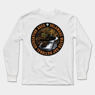 Delaware Water Gap National Recreation Area circle Long Sleeve T-Shirt